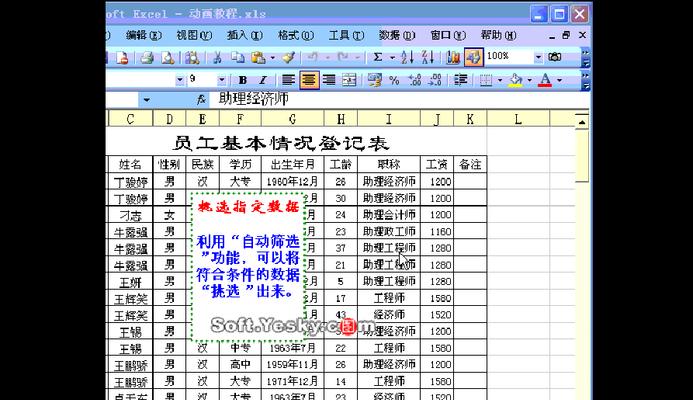 Excel表格制作技巧大全（从入门到精通）