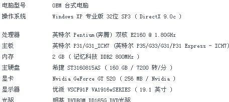 掌握电脑型号和配置的方法（轻松了解电脑硬件信息）